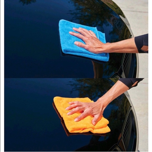3/$15 NEW Microfiber Towels Cleaning Cloths 12”x 12”, SET OF 4, Different Colors - Picture 4 of 16